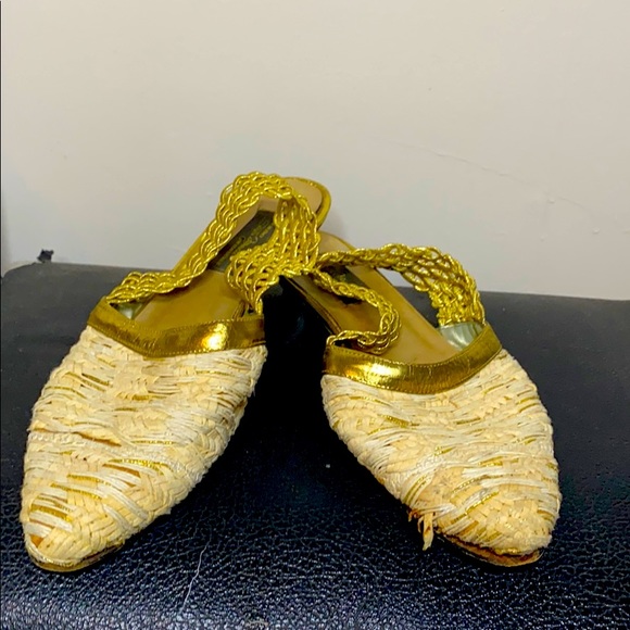 Italian Rosegold Flats - Picture 1 of 2